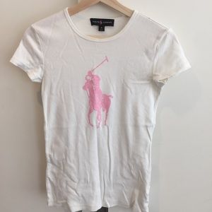 Ralph Lauren Pink Pony t-shirt